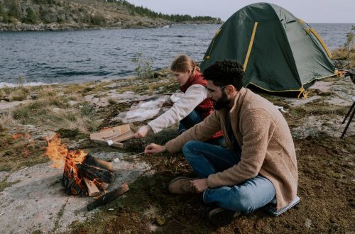 Кемпинг в природе